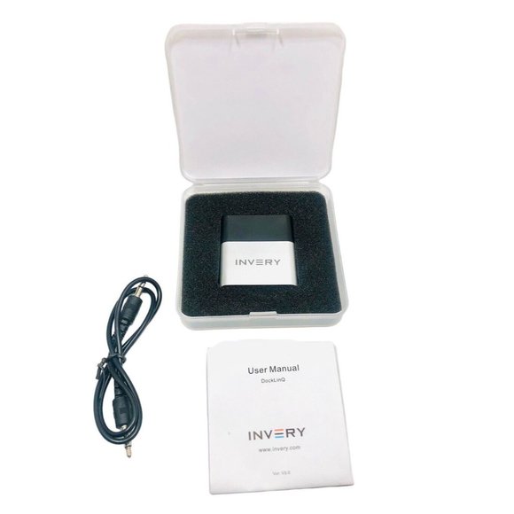 Invery -DocklinQ Bluetooth Audio Adapter Receiver iPod Music Docking Station - Picture 2 of 2